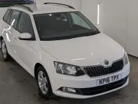 Used Skoda Fabia SE 2016 White Estate