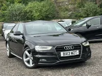 Used Audi A4 S-Line 170 HP (125 kW) 2013 Black Sedan