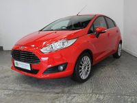 Used Ford Fiesta Titanium 105 HP (77 kW) 2014 Red Hatchback