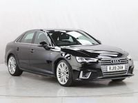 Used Audi A4 S-Line 190 HP (139 kW) 2019 Black Sedan