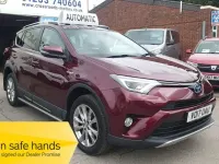 Used Toyota RAV4 197 HP (144 kW) 2017 Red SUV
