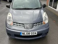 Begagnad Nissan Note Visia 88 HK (64 kW) 2008 Grå Halvkombi