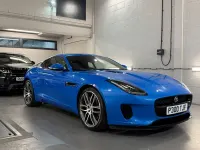 Used Jaguar F-Type 300 HP (220 kW) 2018 Blue Coupe