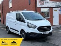 Used Ford Transit Custom 105 HP (77 kW) 2019 White Van