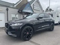 Used Jaguar F-Pace R-Sport 250 HP (183 kW) 2018 Black SUV