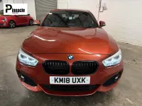 Używany BMW 118 M Sport 2018 Pomarańczowy Hatchback