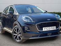 Begagnad Ford Puma Titanium 155 HK (114 kW) 2023 Svart SUV