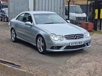Used Mercedes CLK320 2005 Silver Coupe