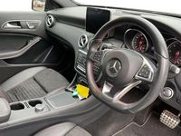 Used Mercedes A220 AMG Line Premium Plus 177 HP (130 kW) 2017 Blue Hatchback