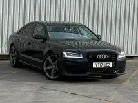 Used Audi A8 Black Edition 262 HP (192 kW) 2017 Black Sedan