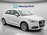 Used Audi A1 S-Line 125 HP (91 kW) 2018 White Hatchback