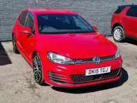 Used VW Golf VII GTD 2015 Red Hatchback