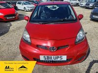 Used Toyota Aygo 67 HP (49 kW) 2011 Red Hatchback