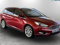 Used Ford Focus Titanium X 125 HP (91 kW) 2016 Red Estate