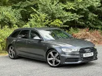 Used Audi A6 Black Edition 190 HP (139 kW) 2014 Grey Estate