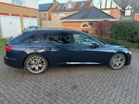 Used Audi A6 Black Edition 204 HP (150 kW) 2021 Blue Estate