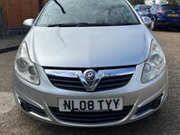 Used Vauxhall Corsa 80 HP (58 kW) 2008 Silver Hatchback