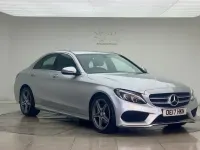 Käytetty Mercedes C220 AMG line 170 HP (125 kW) 2017 Hopea Sedan