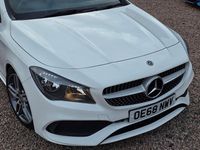 Used Mercedes CLA180 AMG line 122 HP (89 kW) 2018 White Sedan