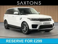 Used Land Rover Range Rover Sport HSE 300 HP (220 kW) 2021 Fuji white SUV