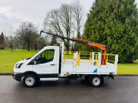 Used Ford Transit 130 HP (95 kW) 2018 White Pickup