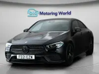 Used Mercedes CLA200 AMG line 163 HP (119 kW) 2021 Black Coupe