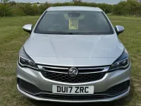 Used Vauxhall Astra SRi 150 HP (110 kW) 2017 Silver Hatchback
