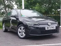 Used VW Golf VIII Life 115 HP (84 kW) 2021 Black Hatchback