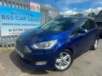 Used Ford C-MAX Titanium X 118 HP (86 kW) 2016 Blue MPV