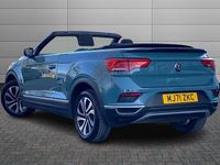 Used VW T-Roc Cabriolet Active 110 HP (80 kW) 2021 Green Cabriolet