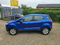 Used Ford Ecosport Zetec 112 HP (82 kW) 2017 Kinetic blue metallic SUV