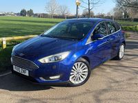 Used Ford Focus Titanium X 125 HP (91 kW) 2015 Blue Hatchback