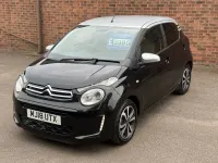 Begagnad Citroën C1 Flair 82 HK (60 kW) 2018 Svart Halvkombi