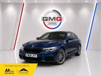 Used BMW 530e M Sport 252 HP (185 kW) 2018 Blue Sedan