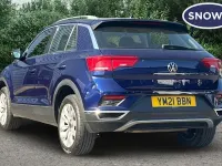 Used VW T-Roc SE 150 HP (110 kW) 2021 Blue SUV