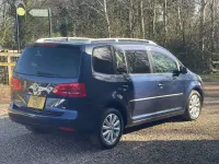 Used VW Touran 140 HP (102 kW) 2013 Blue MPV
