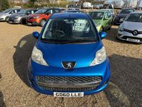 Used Peugeot 107 68 HP (50 kW) 2010 Blue Hatchback
