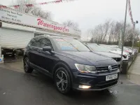 Używany VW Tiguan SE 150 KM (110 kW) 2016 Niebieski SUV