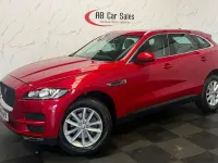 Used Jaguar F-Pace Prestige 180 HP (132 kW) 2016 Red SUV
