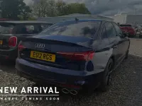 Used Audi A4 Black Edition 341 HP (250 kW) 2020 Blue Sedan