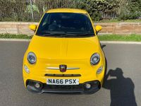 Used Abarth 595 145 HP (106 kW) 2016 Yellow Hatchback