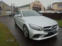 Used Mercedes C220 AMG line 2019 Silver Sedan