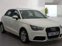 Used Audi A1 105 HP (77 kW) 2012 White Hatchback