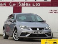 Used Seat Leon FR 125 HP (91 kW) 2017 Silver Hatchback