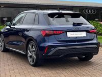 Used Audi A3 Black Edition 147 HP (108 kW) 2025 Blue Hatchback