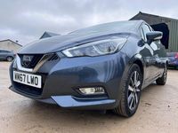 Used Nissan Micra Acenta 90 HP (66 kW) 2018 Grey Hatchback