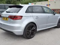 Used Audi A3 S-Line 184 HP (135 kW) 2014 Silver Hatchback