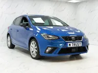 Used Seat Ibiza FR 95 HP (69 kW) 2024 Blue Hatchback