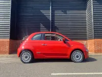 Used Fiat 500C Lounge 69 HP (50 kW) 2017 Pink Cabriolet