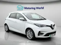 Used Renault Zoe GT-Line 100 kW (136 HP) 2022 White Hatchback